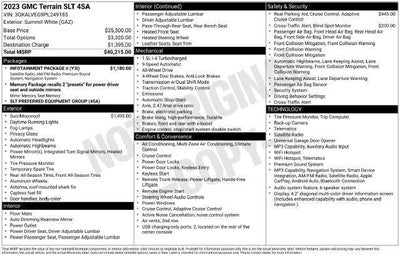 2023 GMC Terrain SLT