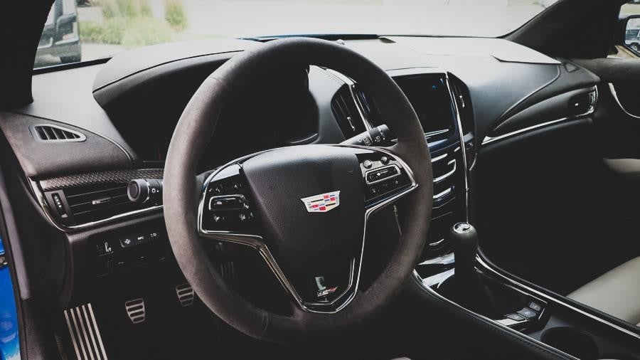 2018 Cadillac ATS V Coupe Interior